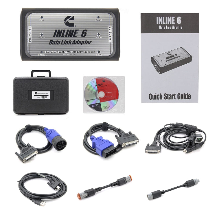 Cummins Inline6 Data Link Adapter Heavy Duty Diagnostic Tool Scanner, Diagnostic Tool Scanner Cummins Inline6 Data Link Adapter Heavy Duty Diagnostic Tool Scanner, Diagnostic Tool Scanner